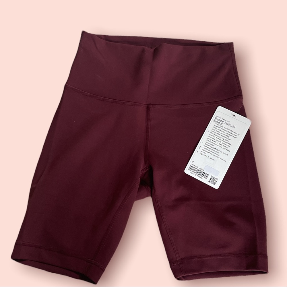 Lululemon Wunder Train High Rise Short - Picture 2 of 4